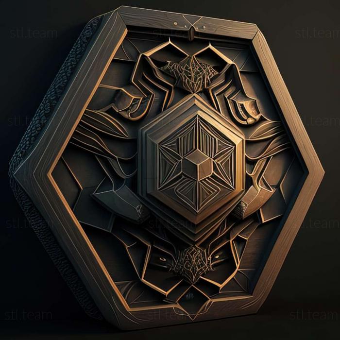 3D model Hex Shards of Fate game (STL)